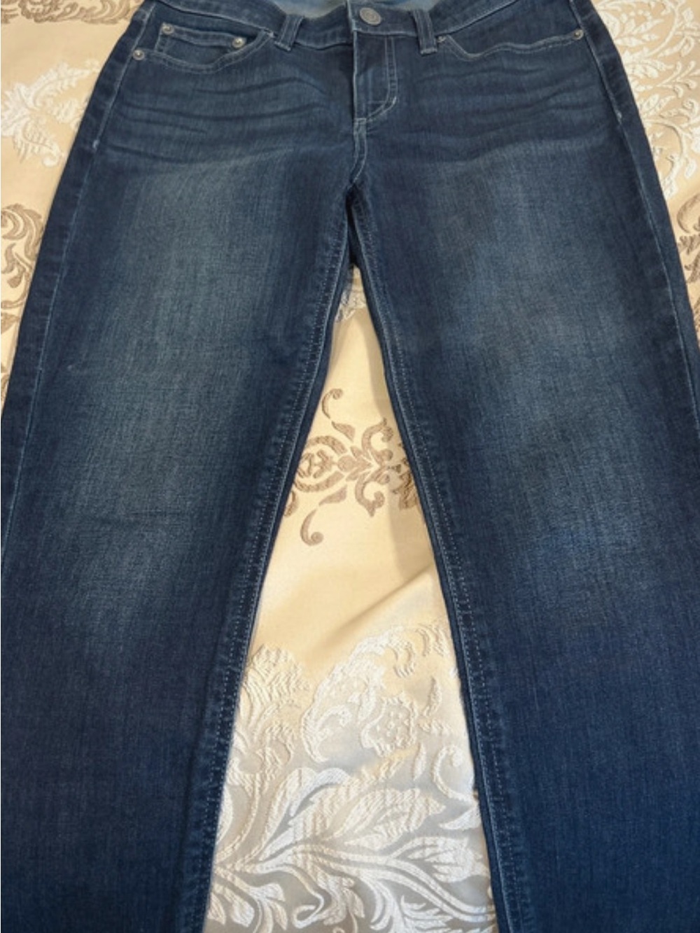 LC Lauren Conrad Dark Blue Skinny Jeans